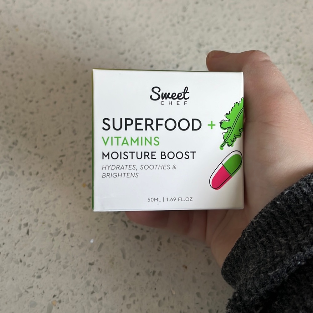 Superfood moisturizer - sweet chef